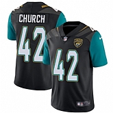 Nike Men & Women & Youth Jaguars 42 Barry Church Black Alternate NFL Vapor Untouchable Limited Jersey,baseball caps,new era cap wholesale,wholesale hats
